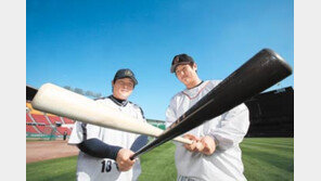 “팀배팅하니 더 잘 맞네요”… 초반 불방망이 김동주-이대호