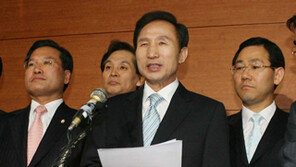 박근혜·이명박 이르면 3일 회동… 내홍 일단 봉합