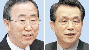 자리 바뀐 인연… 반 총장, 상사로 모시던 한승수 前총회의장 특사 임명