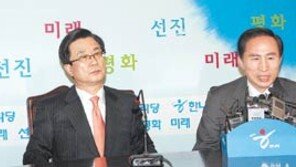 [李-朴 회동]다시 타오른 경선룰 불씨…한때 분위기 험악