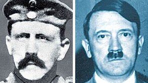 “이봐 히틀러, 방독면 쓰려면 수염 잘라”