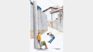 [작가 김주영의 그림 읽기]궁핍한 골목길에 햇볕이…