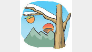 [오늘의 날씨/1월 3일]홍시 같은 붉은 해