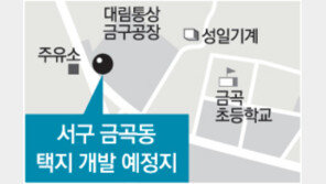 [인천/경기]인천 서구 금곡동 공공택지지구 될듯