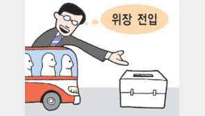 [대전/충남]“위장전입으로 투표율 떨어질라”