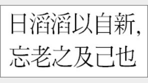 [한자 이야기]<439>日滔滔以自新, 忘老之及己也