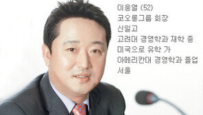 [2008 재계 파워엘리트]코오롱그룹