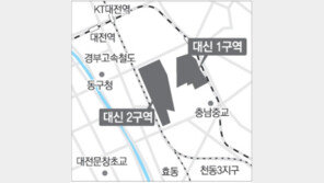 [대전/충남]대전 대신2구역 주거 정비구역 확정