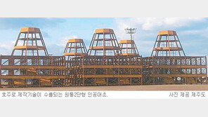 [제주]인공어초 제작기술 濠 수출