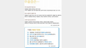 [헬스&뷰티]우울증의 계절 증세에 따른 적절한 조치 A to Z