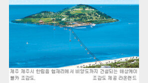 [제주]제주, 국내 첫 해상케이블카 추진