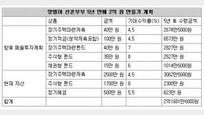 [맞춤 재테크]신혼부부