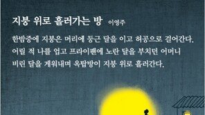 [현대시 100년-위안의 詩]이영주 ‘지붕 위로 흘러가는 방’