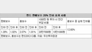 [맞춤 재테크]펀드 판매보수 20% 인하 소식…갈아탈까요