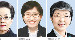 올해의 여성과학기술자상 강혜성-하정숙-정광화 씨