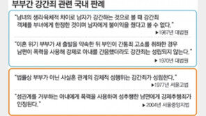 “성폭력 남편에 경종” 여성계 반색