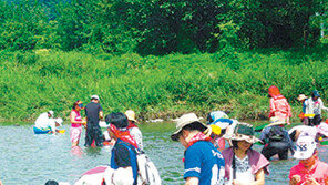 [충북]주말, 떠나요!/충북 괴산서 28일까지 둔율 올갱이 축제