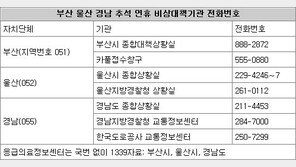 [부산/경남]짧은 연휴 ‘교통 걱정’… 대이동 ‘플루 걱정’