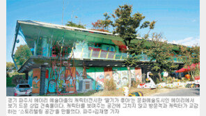 [공간의 역사]<14>경기 파주 헤이리 예술마을과 캐릭터전시관 ‘딸기가 좋아’