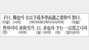 [한자 이야기]<800>子曰, 賜也아 女以予爲多學而識之者與아 …