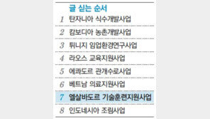 [받는 나라서 주는 나라로]<7>엘살바도르 기술훈련지원사업