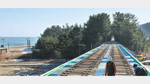 [강원]삼척 해변에 레일바이크 달린다