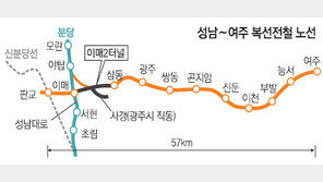 [수도권]전철 터널공사 설계변경 추진 논란