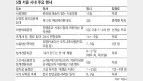 [수도권]가족 나들이 알차고 부담없게… 5월 가정의 달 문화행사 다채