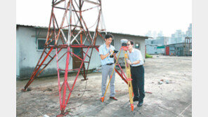[수도권]서울 광진구 위성장비 이용… 노후건물 침하 측정