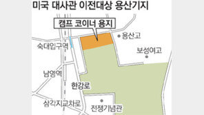 [수도권]美대사관 용산 이전 ‘잰걸음’ 이달 중 양국 양해각서 체결