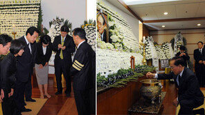 [황장엽 사망]서울아산병원 빈소 표정