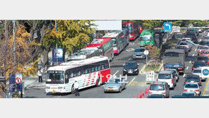 [수도권]쉴 곳 없는 관광버스 전용주자창 만든다