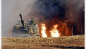 국방부, 연평도 K-9 진지 피격사진 첫 공개