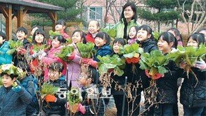 [수도권]“텃밭 채소 뽑았다, 학교 점심 맛있다”
