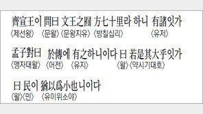 [한자 이야기]<1044>齊宣王이 問曰文王之…