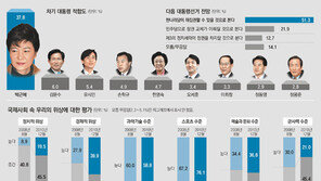 [2011 신년 여론조사]차기대통령 누가 적합? 박근혜 김문수 유시민 손학규 順