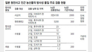 [東日本 대지진]방사능 오염 식품 공포 확산