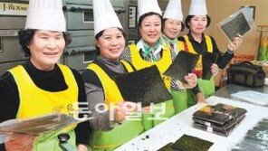 [수도권]金요일이면… 김 굽는 아줌마 5인방