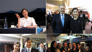 김연아, 동계올림픽 유치 축하파티…‘단아-우아’ 폭풍매력 발산