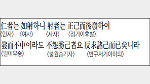 [한자 이야기]<1196>仁者는 如射하니 射者는…