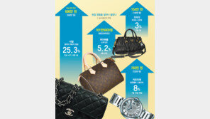 명품시장은 요지경 “비쌀수록 행복해요”