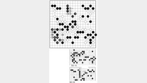 [바둑]제55회 국수전… 백 110, 결정타
