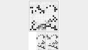 [바둑]제55회 국수전… 백 92로 빈삼각을 뒀는데…
