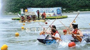 [강원]화천 쪽배축제 성공이 보인다