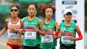 [대구육상] 한국 여자 마라톤 단체전 7위
