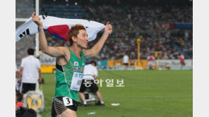 [대구육상]10종 경기 김건우, 한국신기록 수립