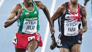 [대구육상]“어… 어…” 25m 앞두고 뒤집기