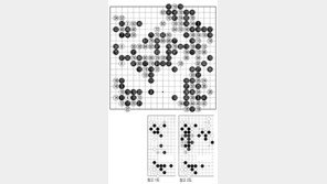 [바둑]제55회 국수전… 흑의 초반 실수가 결정타