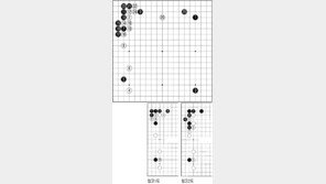 [바둑]제55회 국수전…백 세력, 흑 실리의 갈림