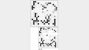 [바둑]제55회 국수전…백 84는 탄탄한 수